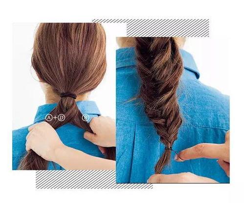 成人编发鱼骨辫教程视频,打造时尚发型