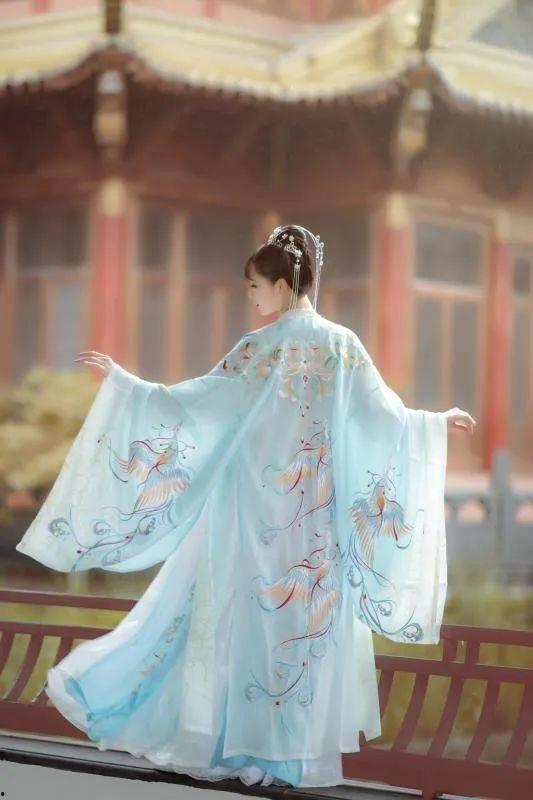 汉服女成人飞鱼服视频,飞鱼服汉服成人礼,穿越时空的美丽邂逅